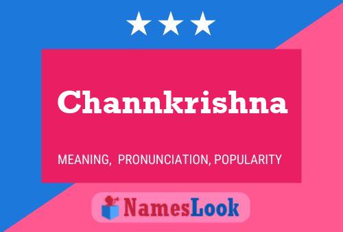 Channkrishna Namensposter