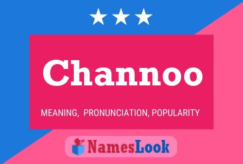 Channoo Namensposter