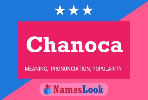 Chanoca Namensposter