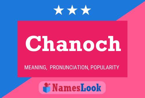 Chanoch Namensposter