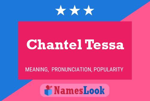 Chantel Tessa Namensposter