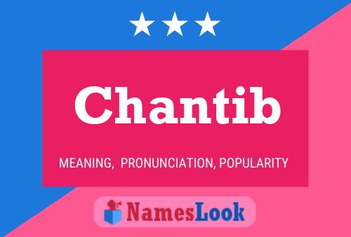 Chantib Namensposter