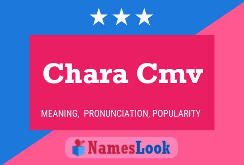 Chara Cmv Namensposter