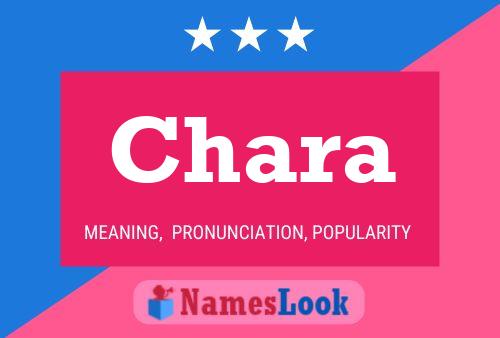 Chara Namensposter