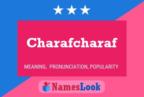 Charafcharaf Namensposter