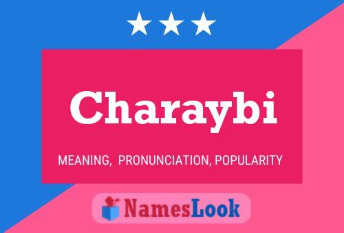 Charaybi Namensposter