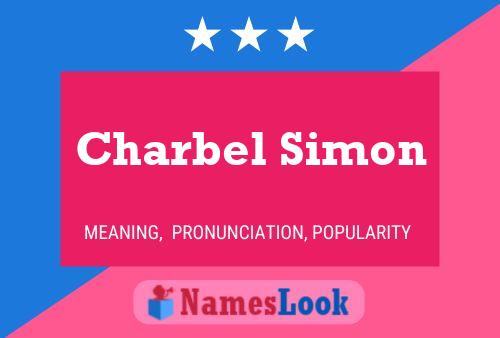 Charbel Simon Namensposter