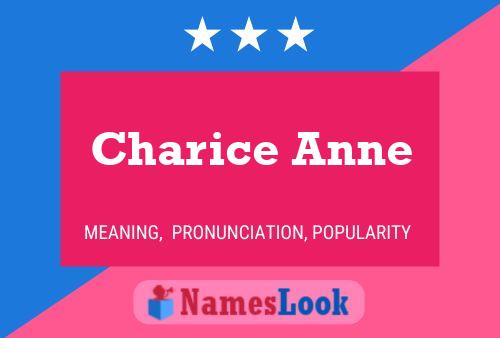 Charice Anne Namensposter