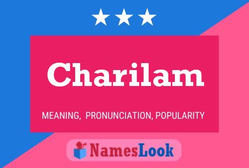 Charilam Namensposter