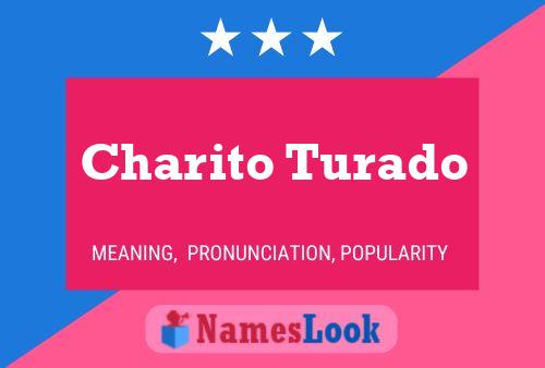 Charito Turado Namensposter