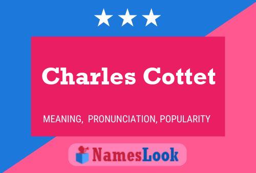 Charles Cottet Namensposter