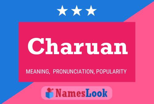 Charuan Namensposter