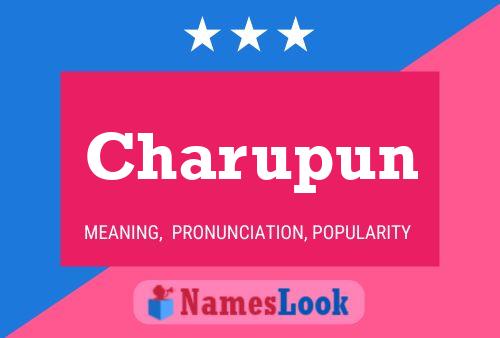 Charupun Namensposter