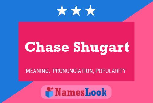 Chase Shugart Namensposter