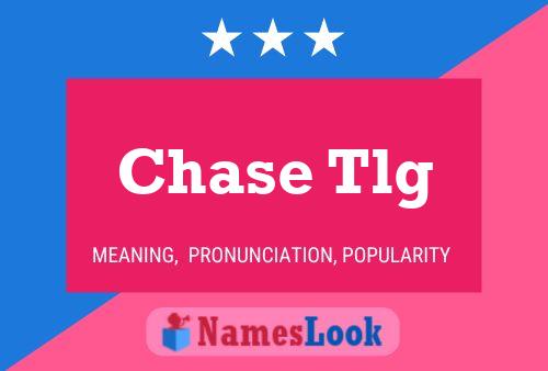 Chase Tlg Namensposter