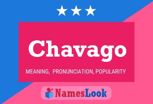 Chavago Namensposter