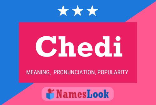 Chedi Namensposter