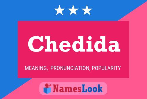 Chedida Namensposter