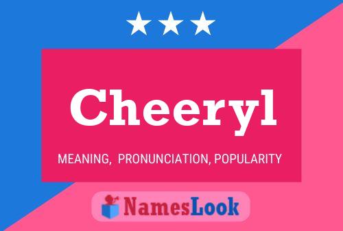 Cheeryl Namensposter