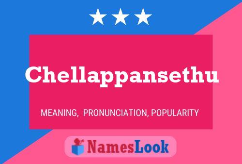 Chellappansethu Namensposter