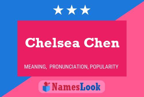 Chelsea Chen Namensposter