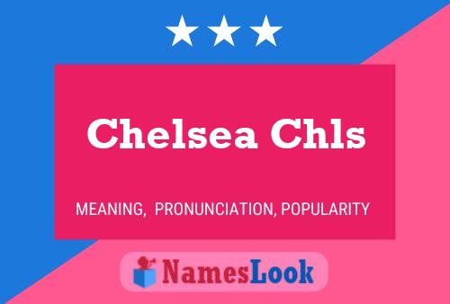 Chelsea Chls Namensposter