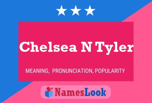 Chelsea N Tyler Namensposter