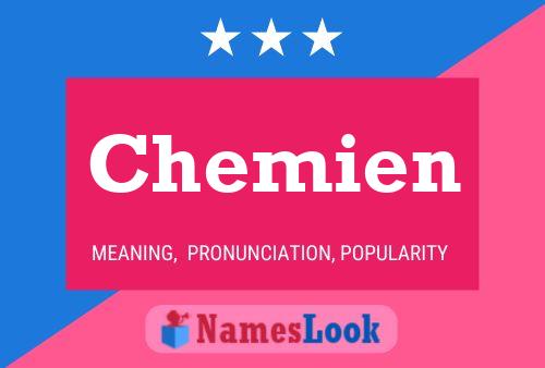 Chemien Namensposter