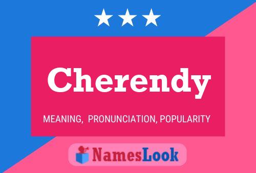 Cherendy Namensposter