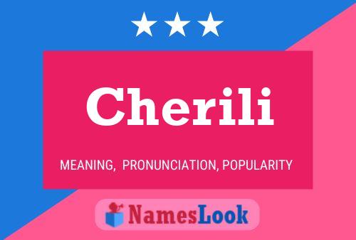 Cherili Namensposter