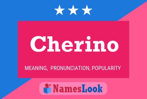 Cherino Namensposter