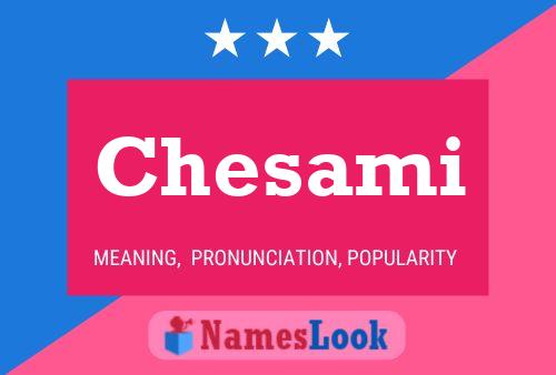 Chesami Namensposter