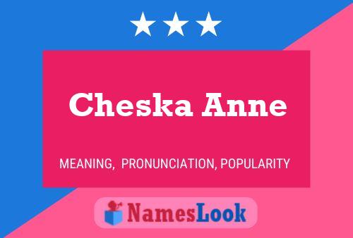 Cheska Anne Namensposter