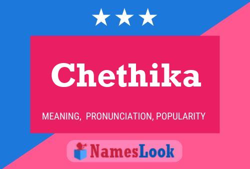 Chethika Namensposter