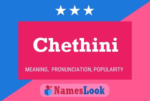 Chethini Namensposter