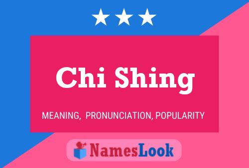 Chi Shing Namensposter