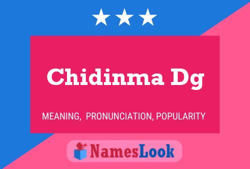 Chidinma Dg Namensposter