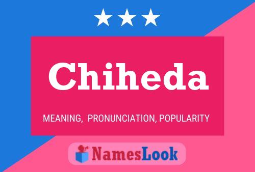 Chiheda Namensposter