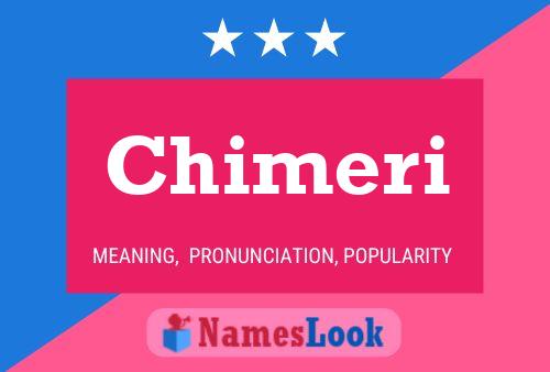 Chimeri Namensposter