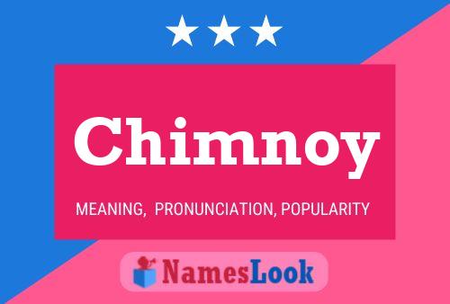 Chimnoy Namensposter