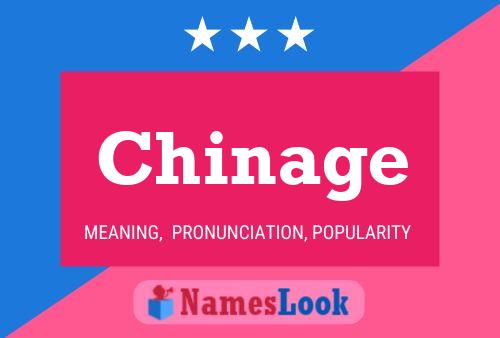 Chinage Namensposter