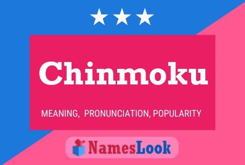 Chinmoku Namensposter