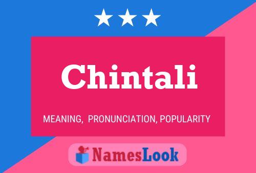 Chintali Namensposter