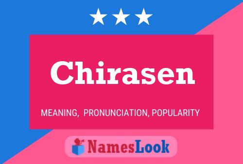 Chirasen Namensposter