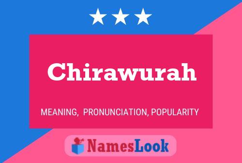 Chirawurah Namensposter