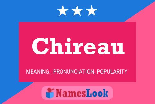 Chireau Namensposter