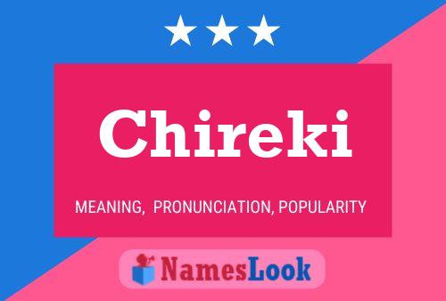 Chireki Namensposter