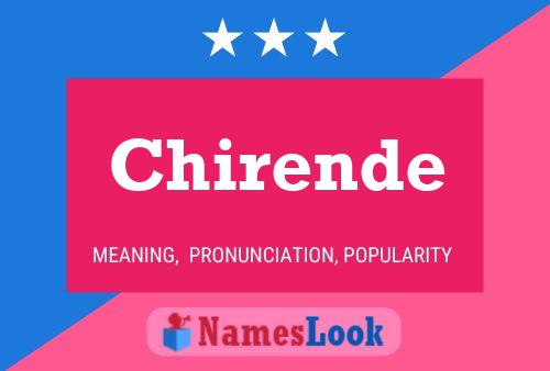 Chirende Namensposter