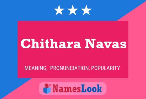 Chithara Navas Namensposter