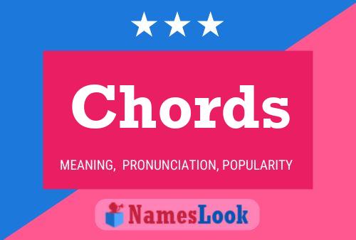 Chords Namensposter